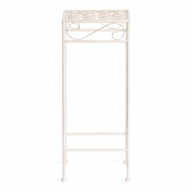 Набор столиков Secret de Maison Бьюти/Beauty 3шт металл, 30х70см/25х60см/20х50см, античный белый antique white металл