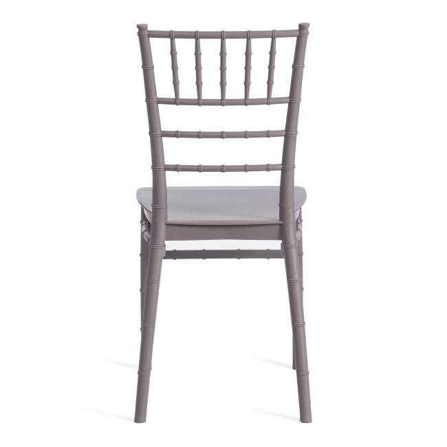 Стул Чавари/Chavari (мод.101) пластик, 40х49х88см, серый 09 (Комплект из 2 шт.) серый пластик