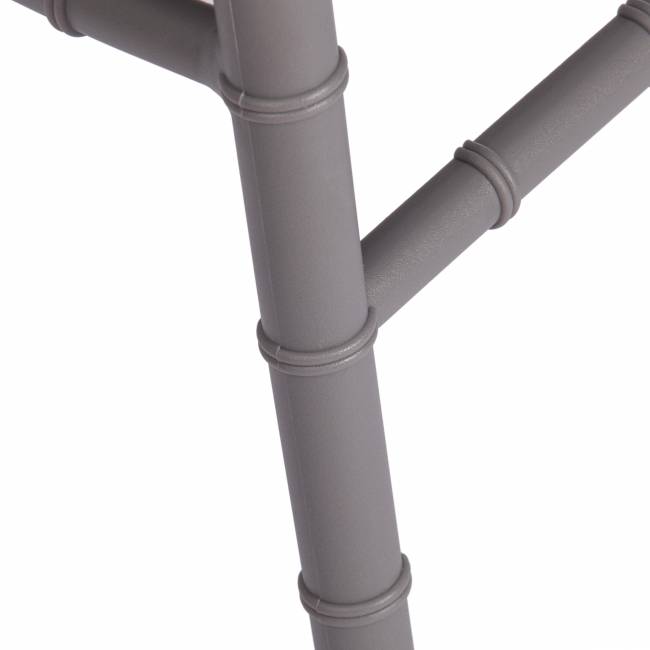 Стул Чавари/Chavari (мод.101) пластик, 40х49х88см, серый 09 (Комплект из 2 шт.) серый пластик