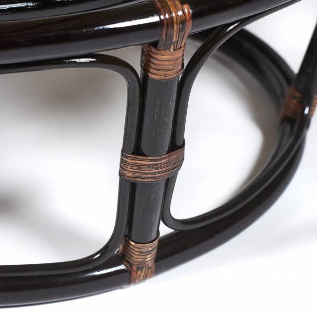 Кресло Папасан/Papasan (23/01 W) /с подушкой/ диаметр подушки 129см, 115х101х104см, античный черно-коричневый, ткань старт Antique brown (античный черно-коричневый) Кресло Папасан/Papasan (23/01 W) /с подушкой/ диаметр подушки 129см, 115х101х104см, античный черно-коричневый, ткань старт Antique brown (античный черно-коричневый)