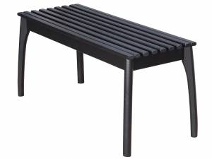 Скамья для прихожей массив, каркас венге