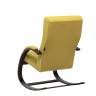 Кресло-качалка Leset Милано Орех текстура V28 желтый