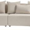 Диван модульный с подушками Cosy Modular конопляный 3600х1100х740 мм Диван модульный с подушками Cosy Modular конопляный 3600х1100х740 мм
