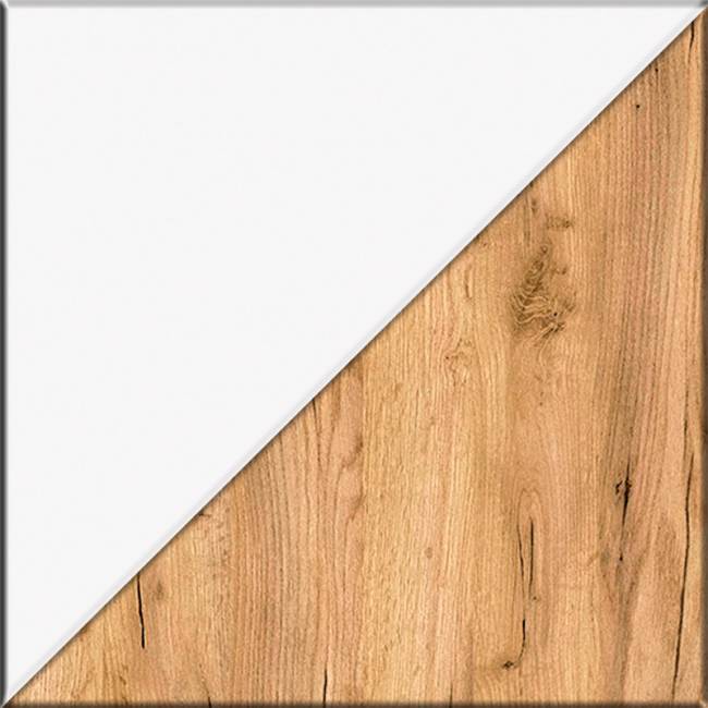 Шкаф-пенал Октава 13.228 цвет белый шагрень/дуб крафт золотой Шкаф-пенал Октава 13.228 цвет белый шагрень/дуб крафт золотой