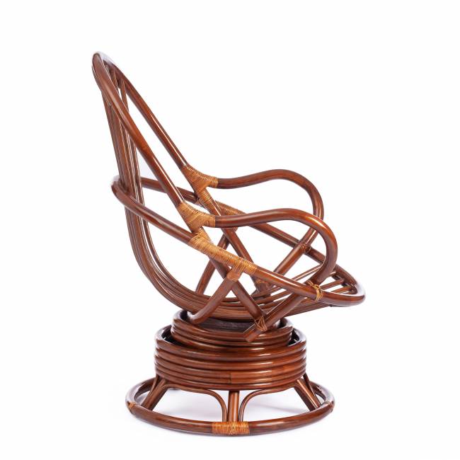 Кресло вращающееся "FLORES" 5005 /без подушки/ Pecan (орех) орех