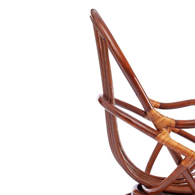 Кресло вращающееся "FLORES" 5005 /без подушки/ Pecan (орех) орех