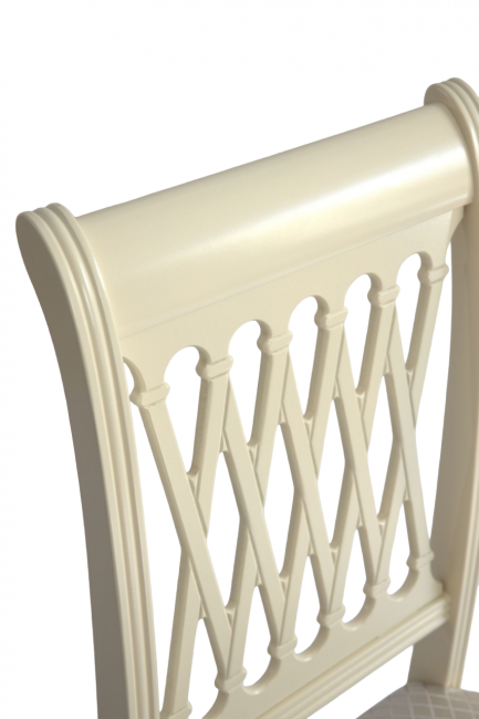 Стул Рич слоновая кость/ромб бежевый