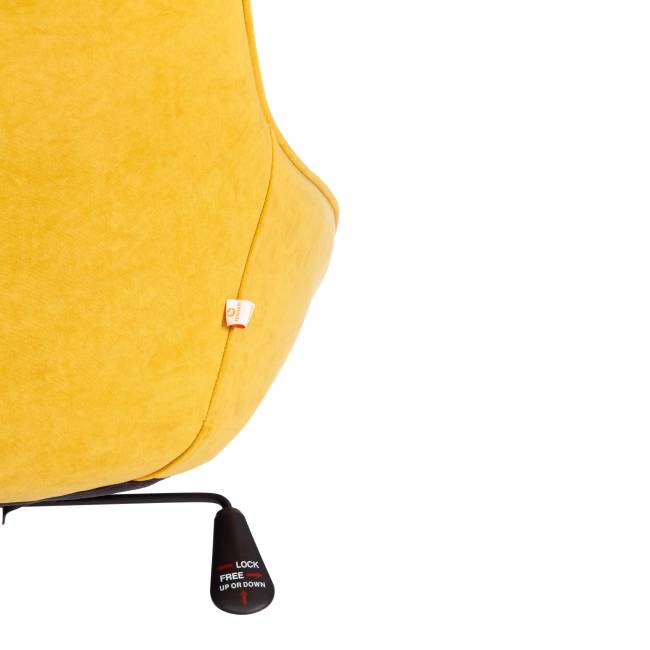 Кресло Дублин/Dublin велюр Clermon, горчичный, 170 горчичный велюр Clermon