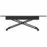 Стол универсальный трансформируемый АНДРЭ Loft ЛДСП интра/чёрный Стол универсальный трансформируемый АНДРЭ Loft ЛДСП интра/чёрный