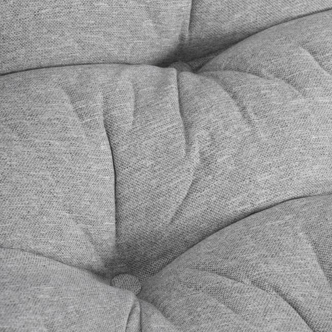 Диван Мамасан/Mamasan (23/02 W) /с подушкой/ 169х102х80см, античный черно-коричневый, матрац 182х119см, ткань серо-бежевая 3м 16/2 Antique brown