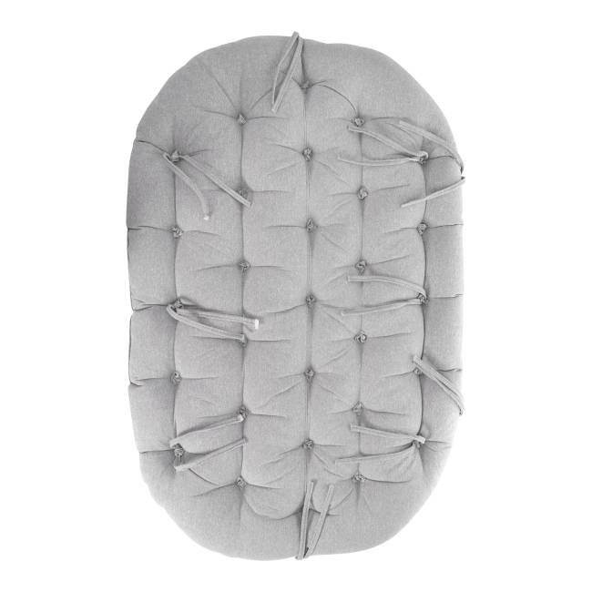 Диван Мамасан/Mamasan (23/02 W) /с подушкой/ 169х102х80см, медовый, матрац 182х119см, ткань серо-бежевая 3м 16/2 Honey (мед)