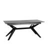Стол обеденный Олимпия раскладной 180-230*90 керамика темная