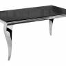 Стол стеклянный Sondal 160 см черный Стол стеклянный Sondal 160 см черный