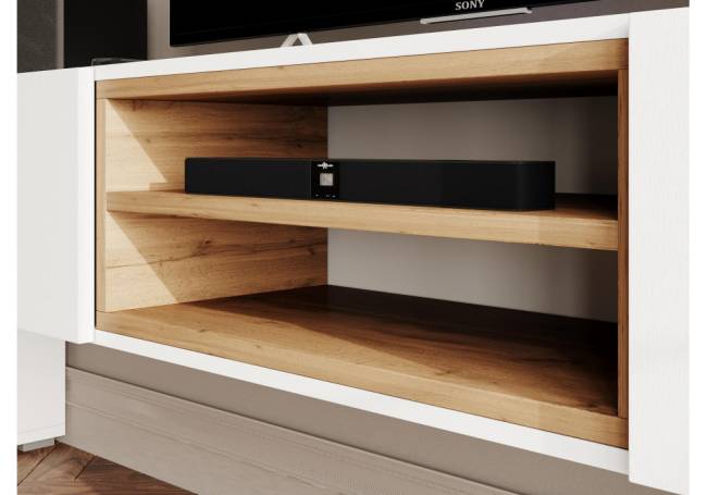 Лонгфорд белый / дуб вотан