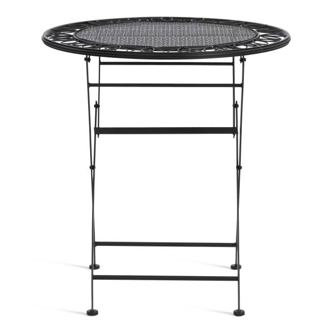 Комплект (стол + 2 стула) Secret de Maison Амальфи/Amalfi металл, черный (Комплект из 2 шт.) черный металл Комплект (стол + 2 стула) Secret de Maison Амальфи/Amalfi металл, черный (Комплект из 2 шт.) черный металл