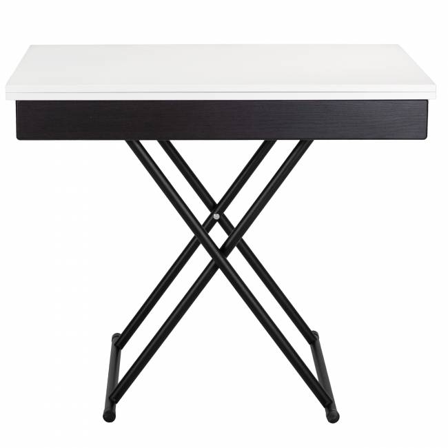Стол-трансформер Лерон белый/черный Стол-трансформер Лерон белый/черный
