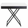 Стол-трансформер Лерон белый/черный Стол-трансформер Лерон белый/черный