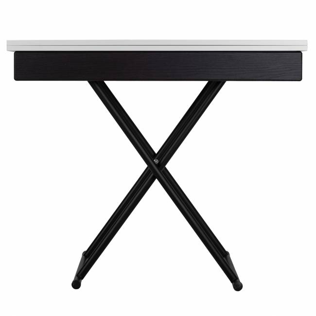 Стол-трансформер Лерон белый/черный Стол-трансформер Лерон белый/черный