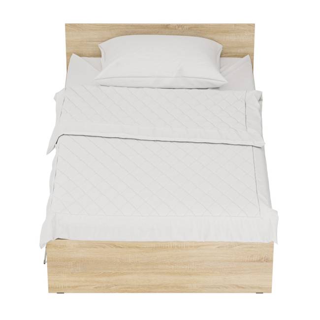 Кровать с ящиками Стандарт 1200 цвет дуб сонома Кровать с ящиками Стандарт 1200 цвет дуб сонома