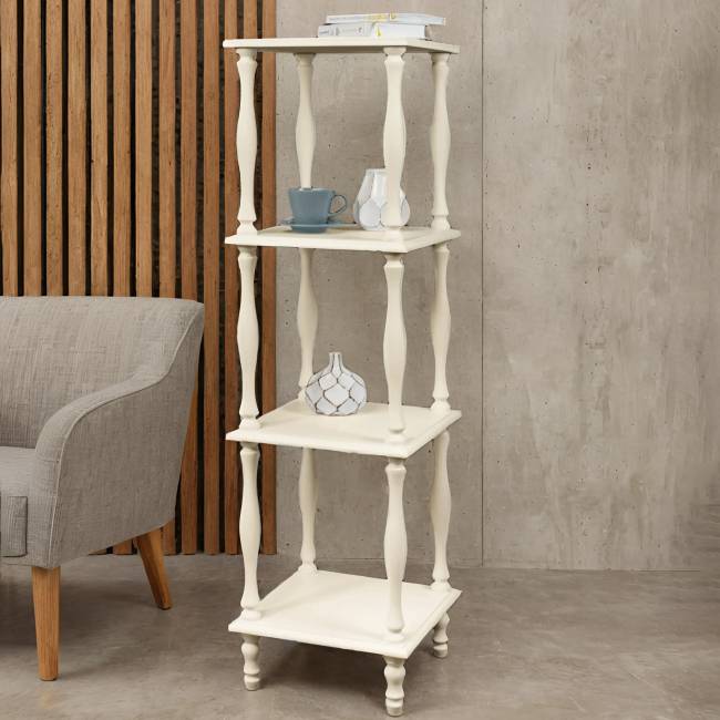 Этажерка П 8 слоновая кость Этажерка П 8 слоновая кость