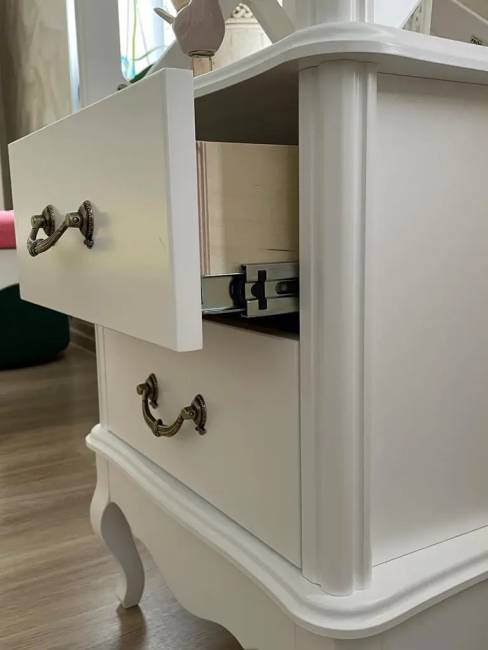 Этажерка 3 полки Малонн Ави Белый