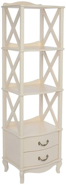 Этажерка 3 полки Малонн Ави Белый