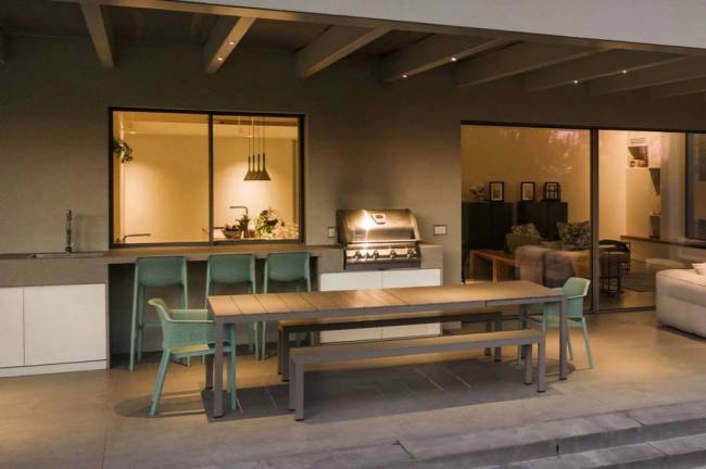 Стол металлический раздвижной Rio Alu 210 Extensibile тортора 2100-2800х1000х760 мм Стол металлический раздвижной Rio Alu 210 Extensibile тортора 2100-2800х1000х760 мм