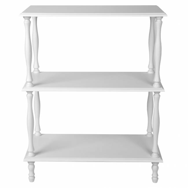 Этажерка П 9 белый Этажерка П 9 белый