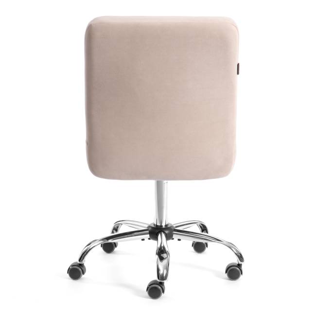 Комплект кресло+стул Медео/Medeo LT, велюр, бежевый/черный, 7 бежевый/черный флок