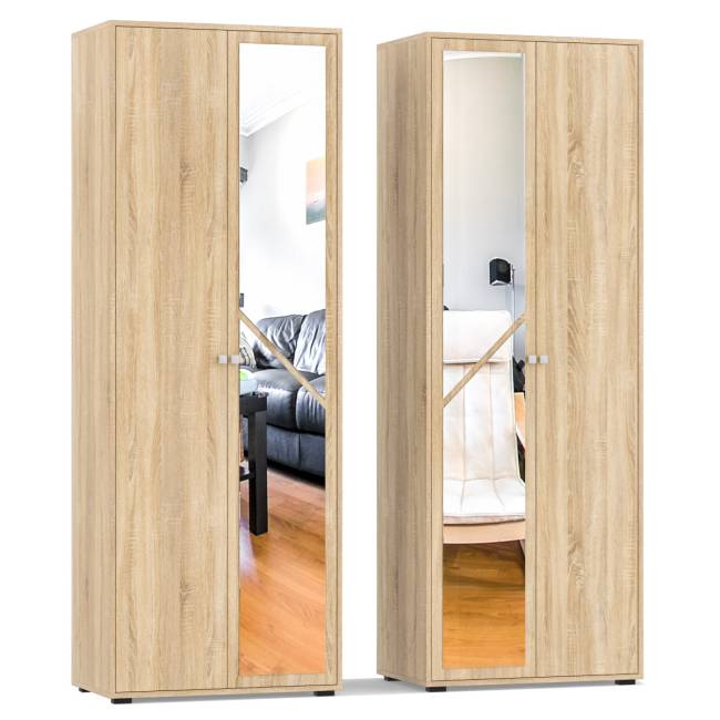 Шкаф 4-х створчатый Камелия цвет дуб сонома