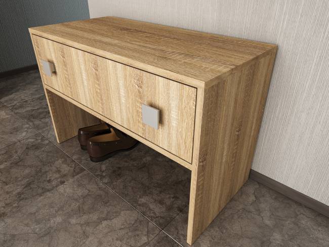 Тумба для обуви с одним выдвижным ящиком Глория 2 цвет дуб сонома Тумба для обуви с одним выдвижным ящиком Глория 2 цвет дуб сонома