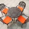 Мебель из металла Palermo 4 с круглым столом Мебель из металла Palermo 4 с круглым столом