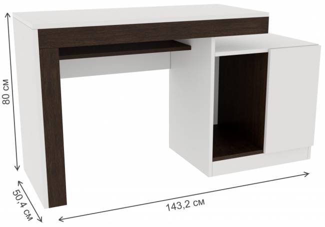 Модена белый / венге