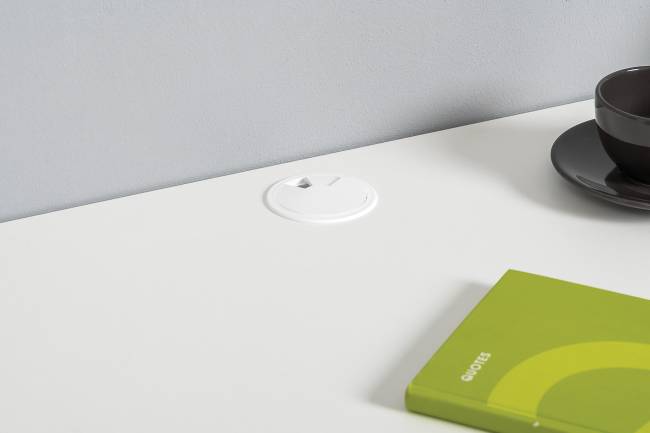 Для двоих детей молодёжная стенка Торонто цвет белый шагрень/стальной серый