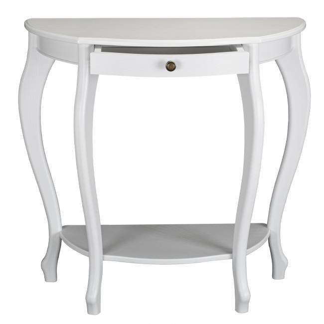 Консоль Элегант молочный дуб Л Консоль Элегант молочный дуб Л