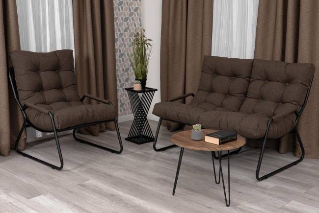 Диван Эрго/Ergo рогожка, коричневый, 3м7-147 коричневый рогожка Диван Эрго/Ergo рогожка, коричневый, 3м7-147 коричневый рогожка