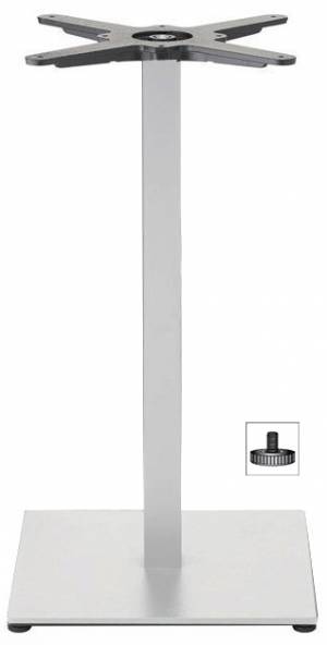 Подстолье металлическое Tiffany белый 400х400х730 мм