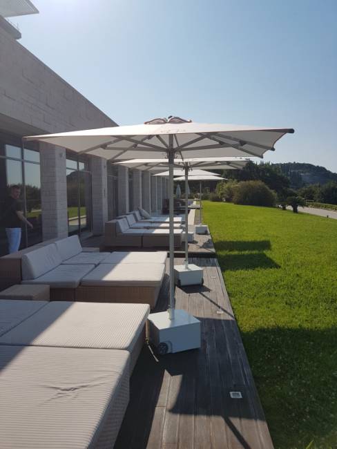 Зонт пляжный профессиональный 2.5х2.5 м Picasso 2500х2500 мм