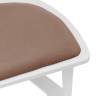 Вешалка со стулом Leset Атланта Белый Коричневый Белый Вешалка со стулом Leset Атланта Белый Коричневый Белый