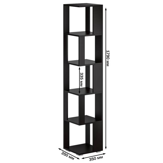 Комплект их 2-х стеллажей цвет венге/дуб лоредо Комплект их 2-х стеллажей цвет венге/дуб лоредо