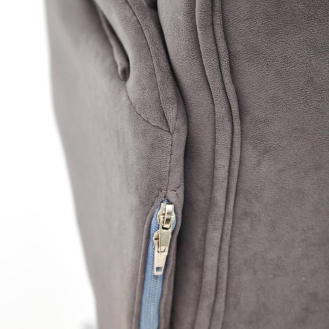 Кресло Йорк/York флок , серый, 29 серый флок Кресло Йорк/York флок , серый, 29 серый флок