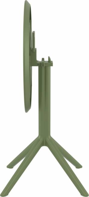 Стол пластиковый складной Sky Folding Table 60 оливковый 600х740 мм