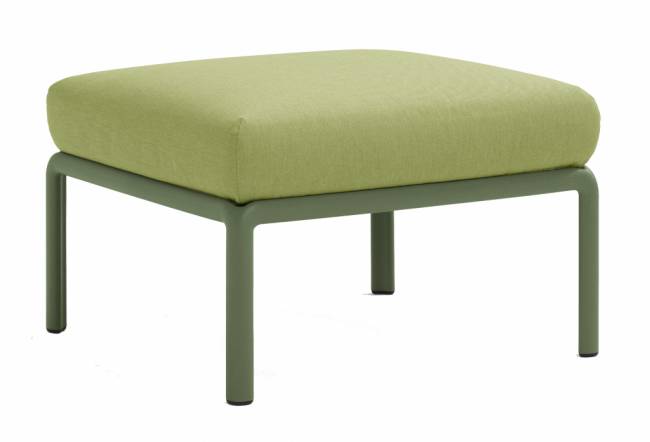 Пуф пластиковый с подушкой Komodo Pouf агава, авокадо 700х700х490 мм