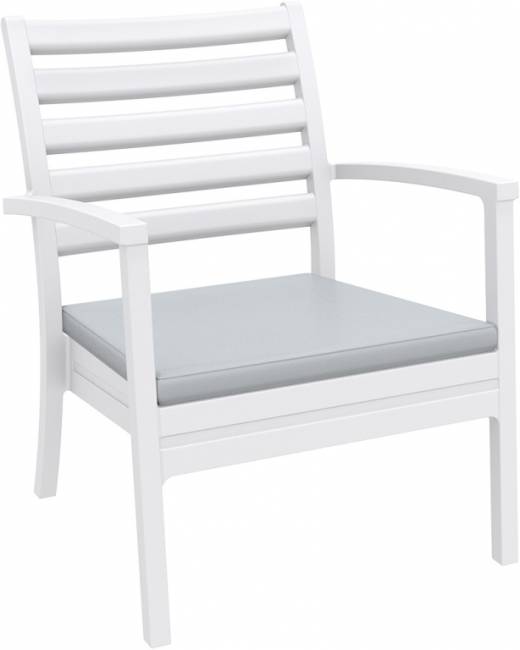 Подушка на сиденье для кресла Artemis XL светло-серый 630х550х150 мм