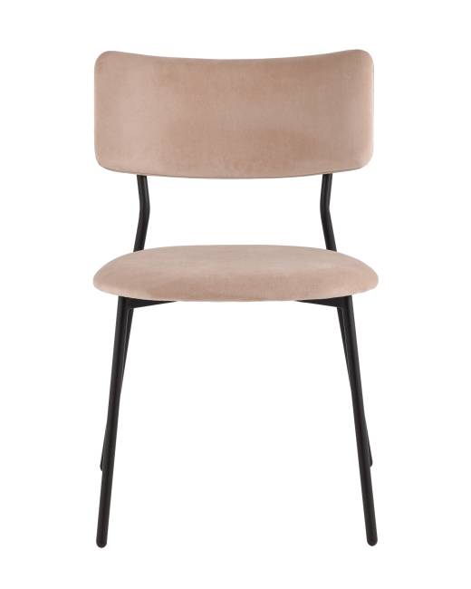 Стул Амелия велюр бежевый