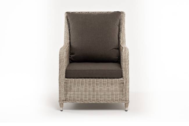 "Гляссе" кресло плетеное из искусственного ротанга, цвет бежевый "Гляссе" кресло плетеное из искусственного ротанга, цвет бежевый