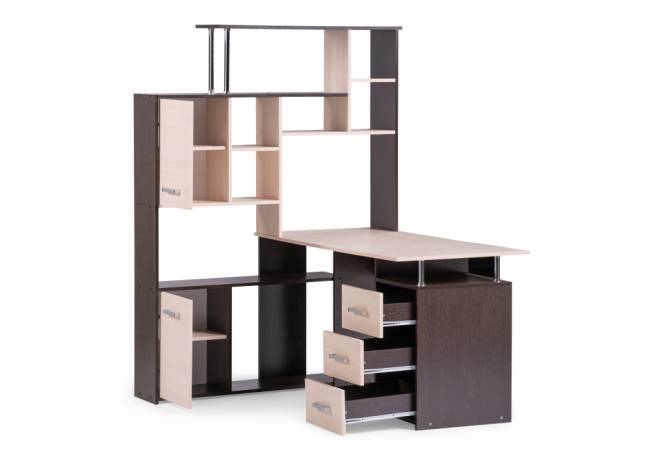 ДЕР КС-15 венге / дуб молочный левый