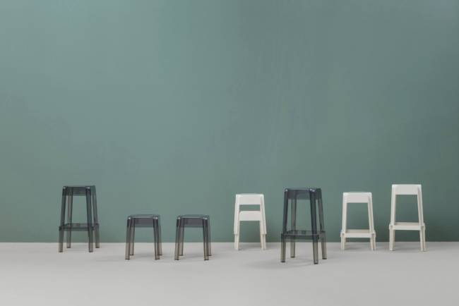 Табурет прозрачный Rubik прозрачный 370х370х450 мм Табурет прозрачный Rubik прозрачный 370х370х450 мм