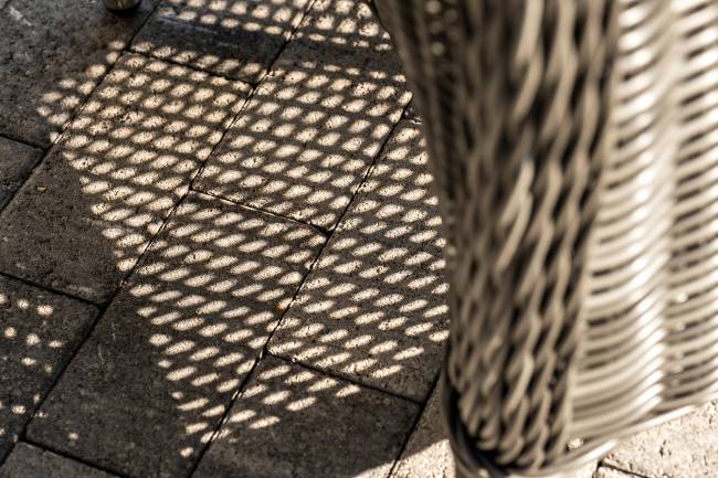 "Эспрессо - 150 R" обеденная группа плетеная, цвет графит "Эспрессо - 150 R" обеденная группа плетеная, цвет графит