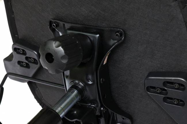 Кресло офисное «Кара-1» (Kara-1 orange) (Оранжевая ткань)